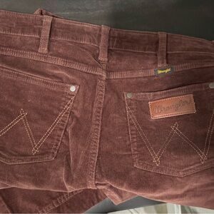 Wrangler Brown Corduroy Trousers